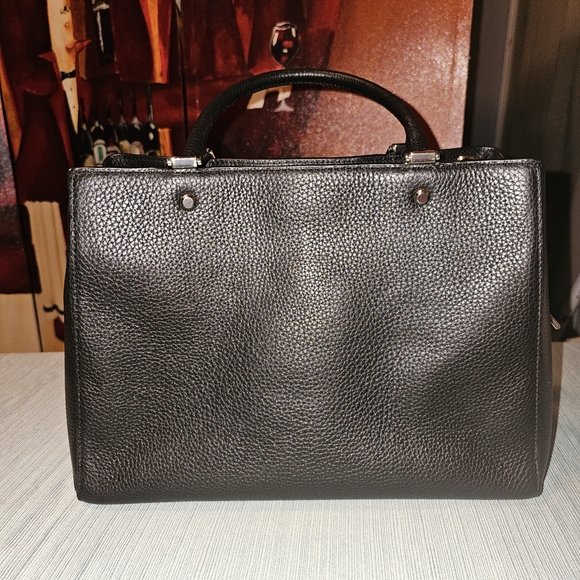 Kate Spade Black Leather Tote Bag - Picture 2 of 8